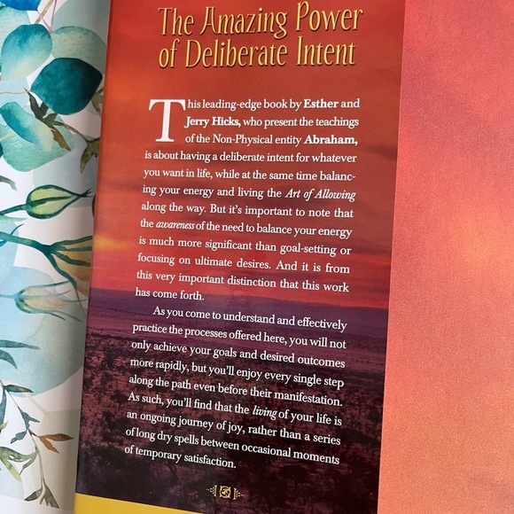 The Amazing Power of Deliberate Intent Book by Abraham Hicks - Picture 2 of 12
